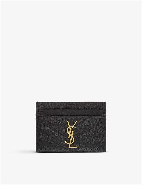 ysl card case|selfridges ysl card holder.